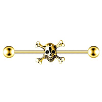 Thumbnail for Piercing Tête de Mort Or