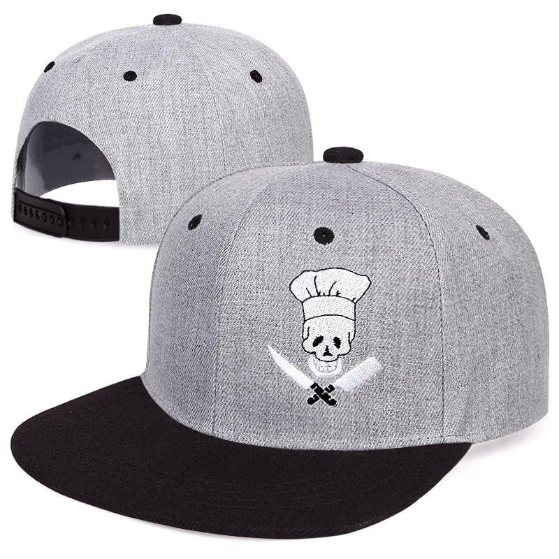 Casquette Tête de Mort <br> Cuisinier