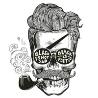 Thumbnail for Sticker Skull Hipster