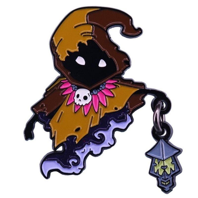 Pin's Tête de Mort <br> Démon