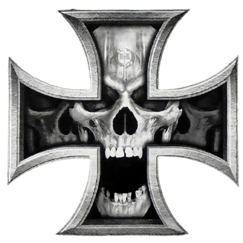 Autocollant Croix de Malte