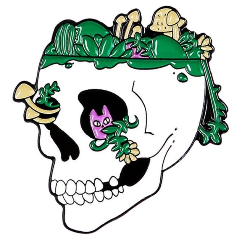 Pin's Tête de Mort Originale