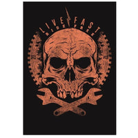 Thumbnail for Drapeau Tête de Mort Motard