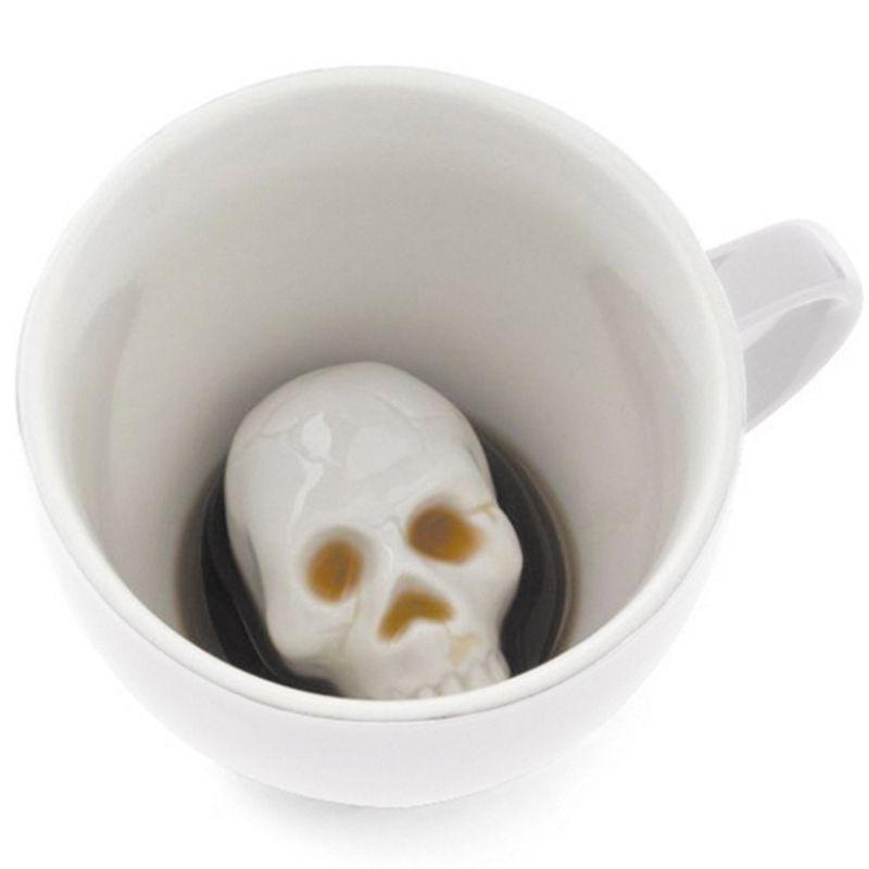 Mug Crâne Blanc