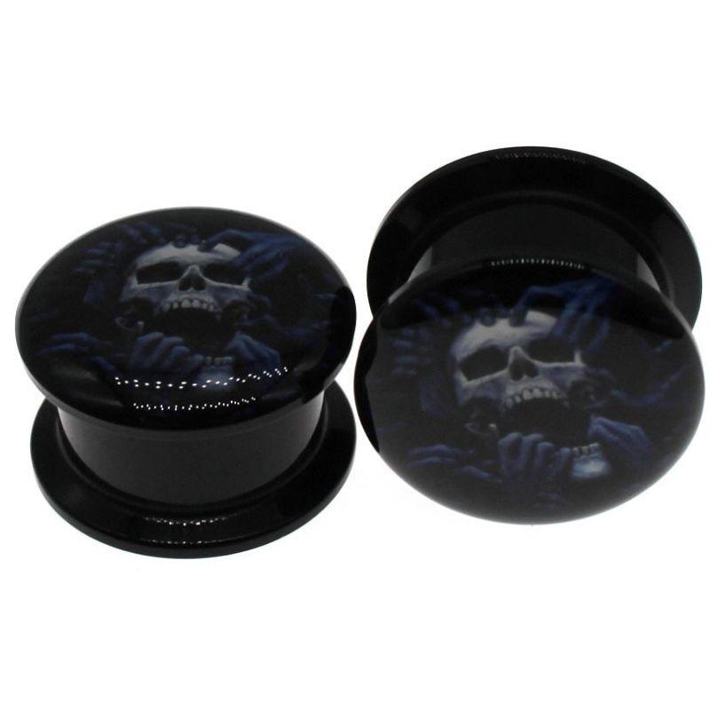 Piercing Tête de Mort Satanique