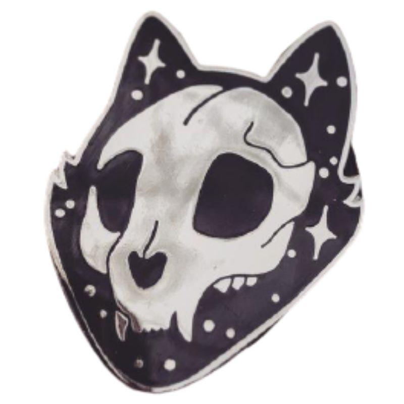 Pin's Crâne Félin