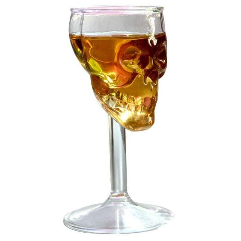 Verre à Vin Tête de Mort