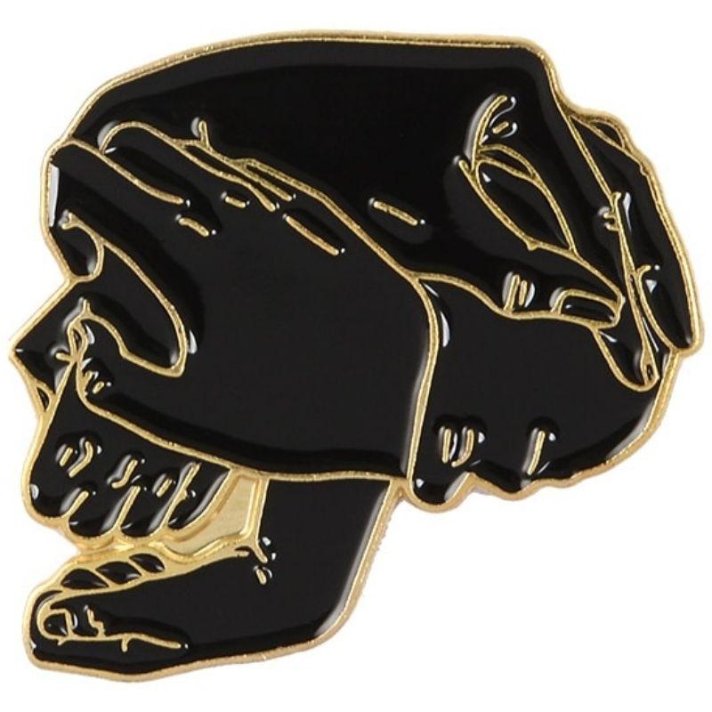Pin's Tête de Mort Noire