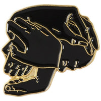 Thumbnail for Pin's Tête de Mort Noire