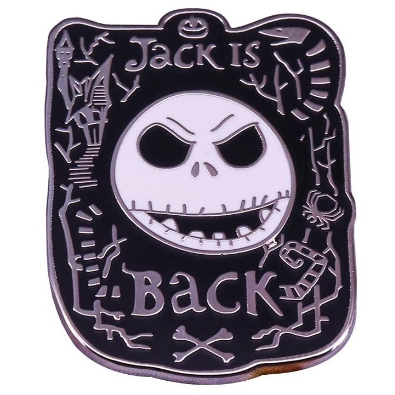 Pin's Tête de Mort Ombre