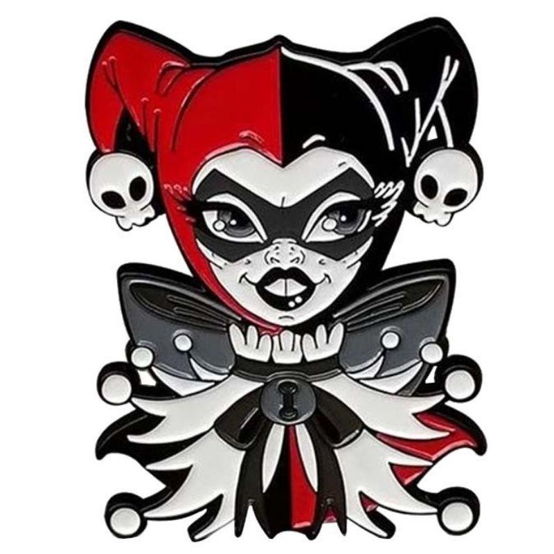 Pin's Tête de Mort <br> Joker