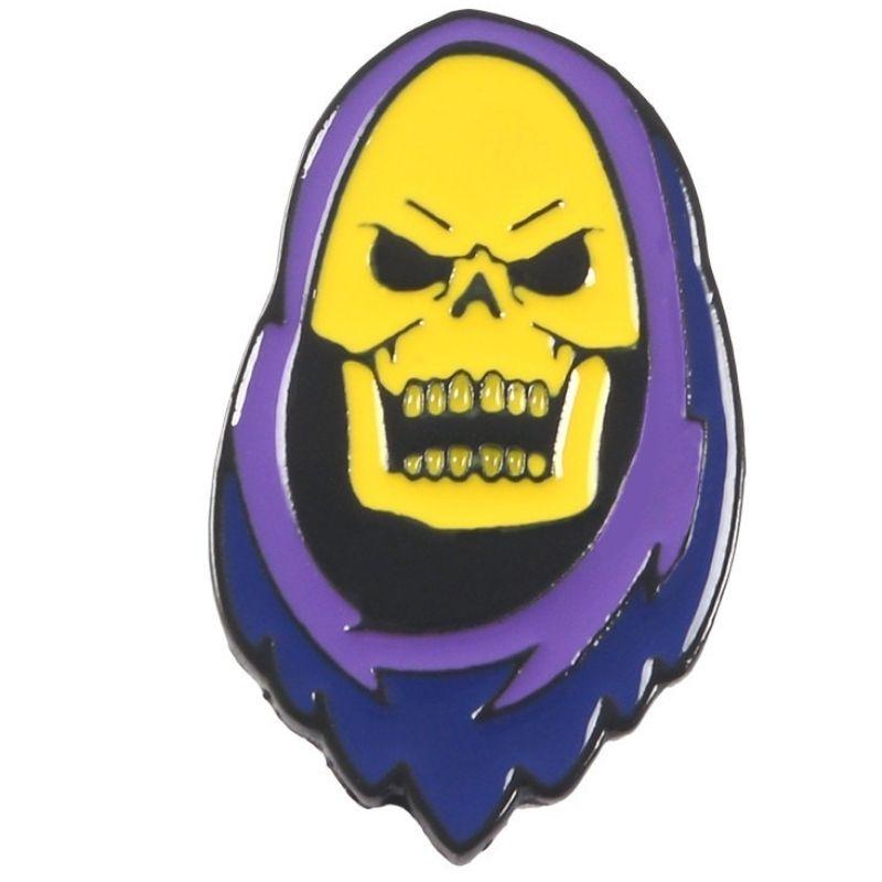 Pin's Tête de Mort Faucheuse