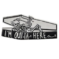 Thumbnail for Pin's Squelette Tombe