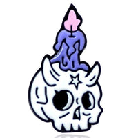 Thumbnail for Pin's Tête de Mort <br> Bougie