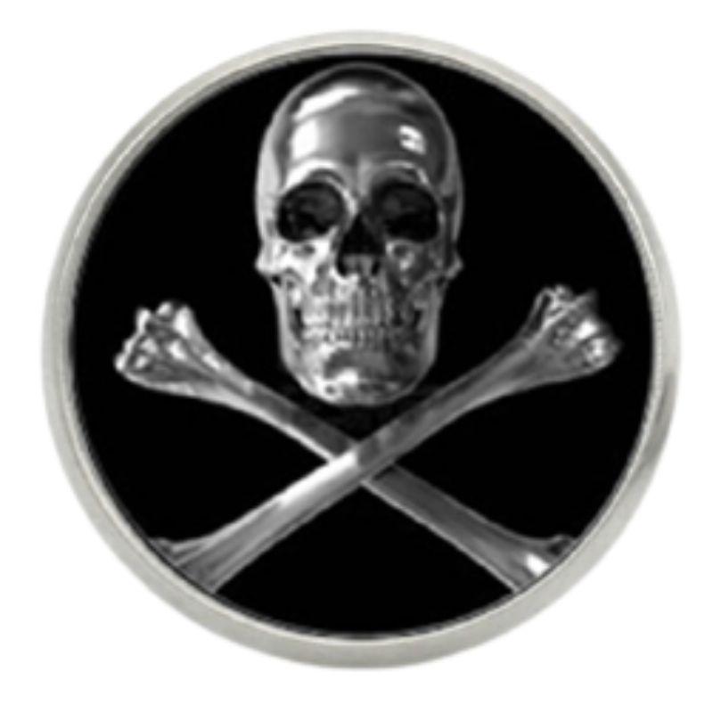 Pin's Tête de Mort Pirate