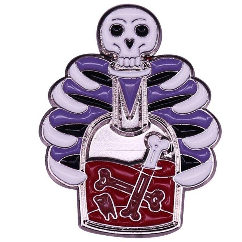 Pin's Tête de Mort <br> Skull