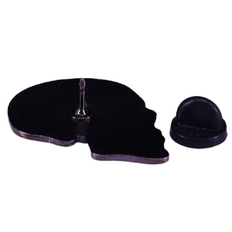 Pin's Tête de Mort <br> Multicolore