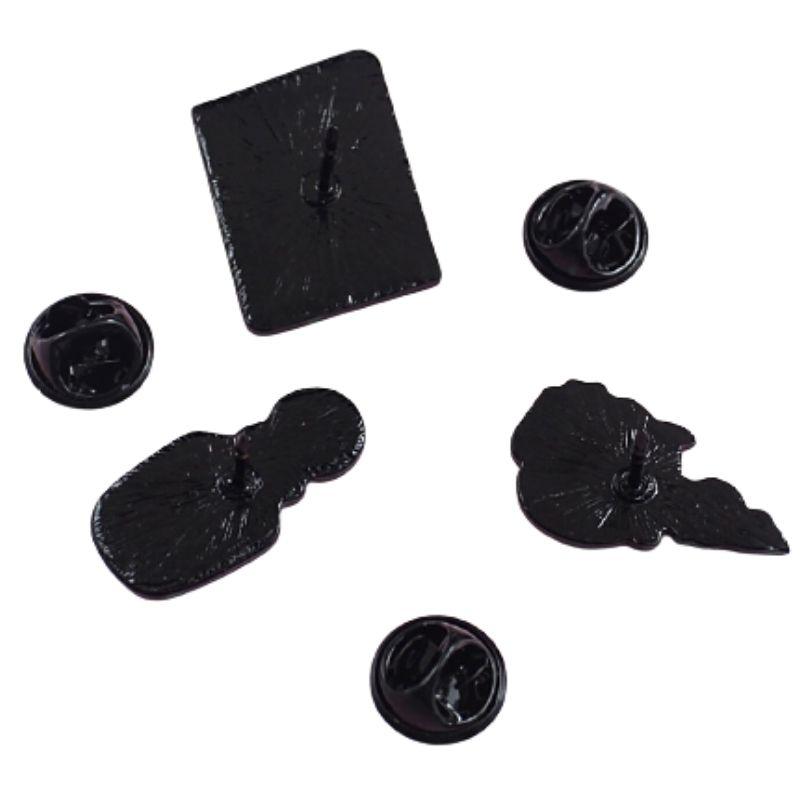 Pin's Tête de Mort <br> Violette