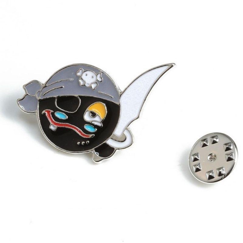 Pin's Tête de Mort <br> Biker