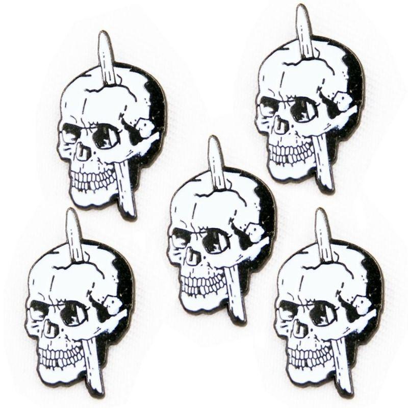 Pin's Tête de Mort <br> Guerrier