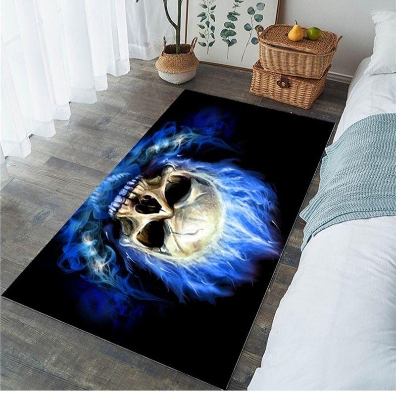 Tapis Tête de Mort <br/> en Feu