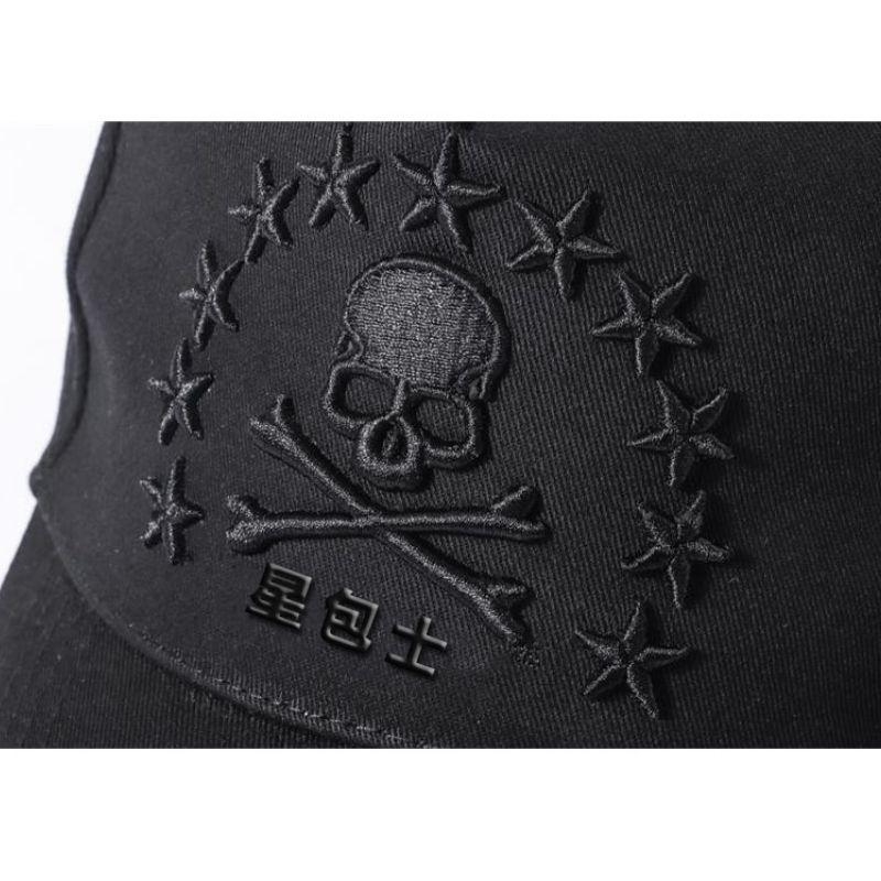 Casquette Tête de Mort <br> Noire