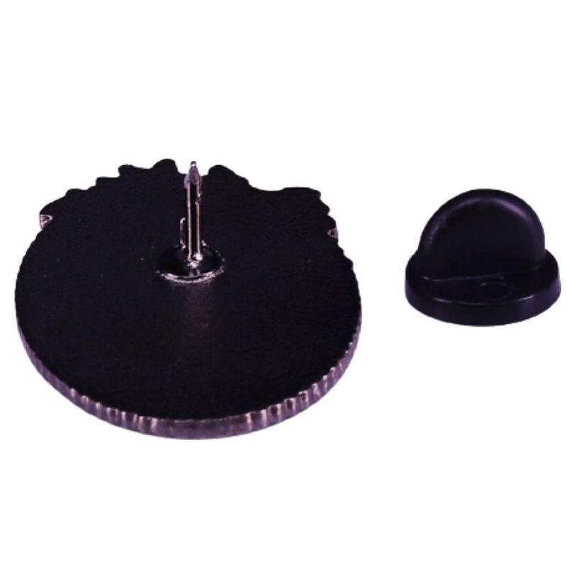 Pin's Tête de Mort <br> Romantique