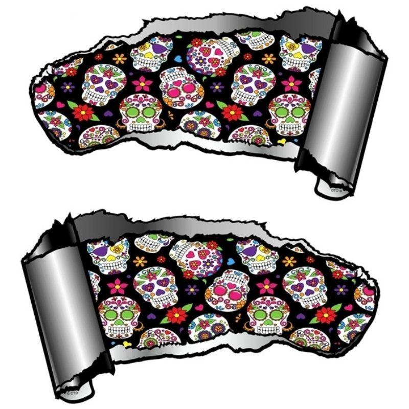 Sticker Crâne Mexicain Calavera