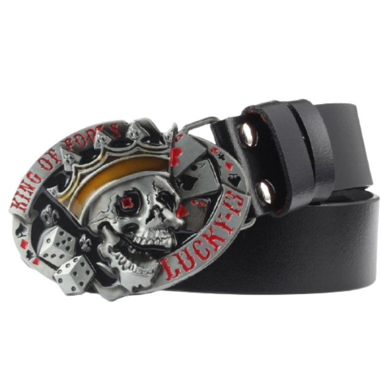 Ceinture Tête de Mort <br/> Couronne