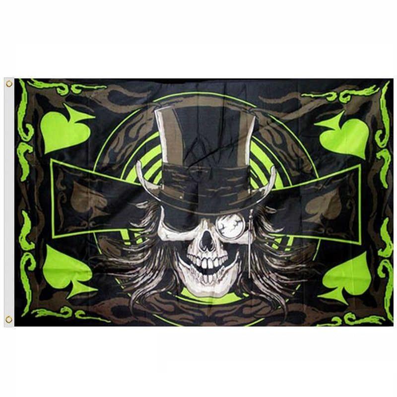 Drapeau Tête de Mort Joker