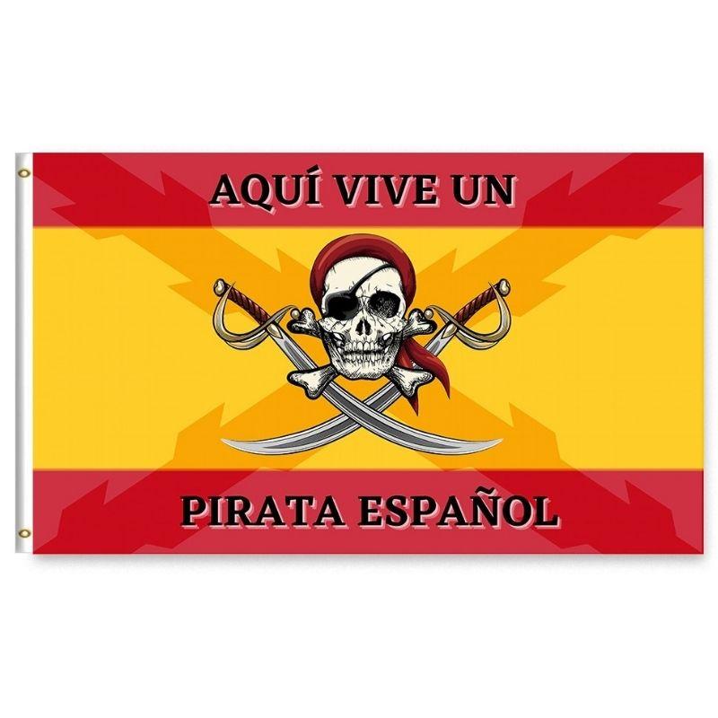 Drapeau Crâne Espagnol