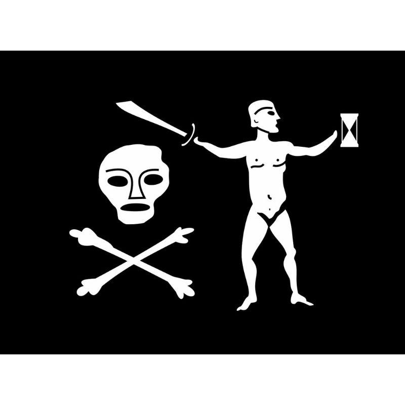 Drapeau Tête de Mort Sabre