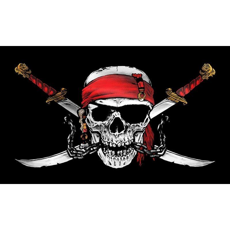 Drapeau Pirate Barbe Blanche