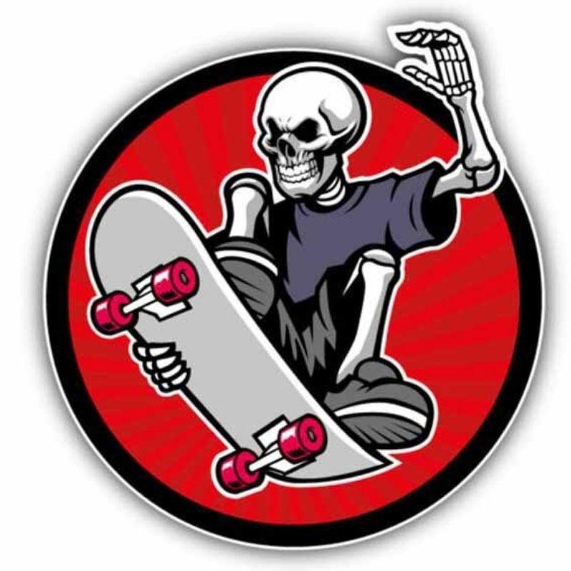 Sticker Skateboard