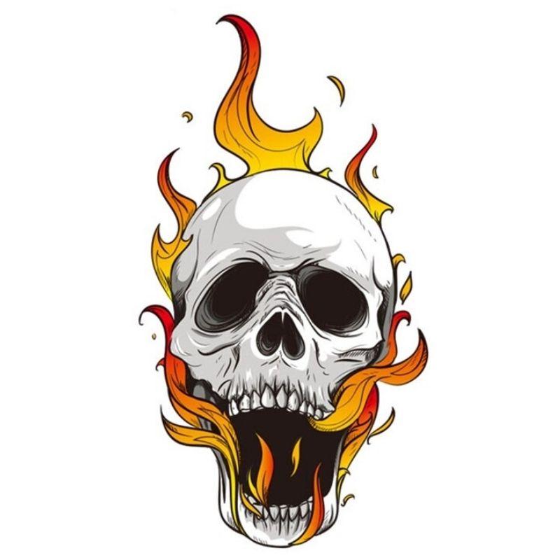 Sticker Flammes