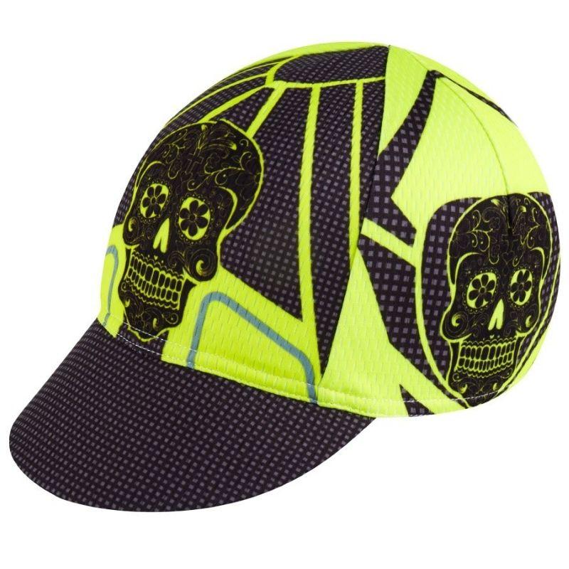 Casquette Tête de Mort <br> Fluo