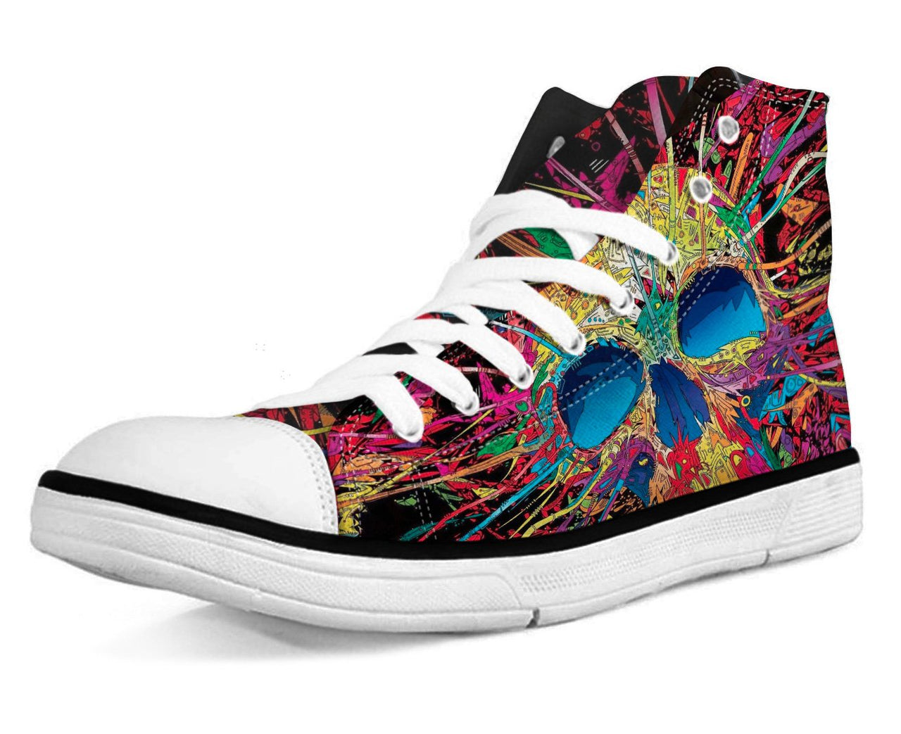 Chaussures Tête de Mort <br/> Multicolore