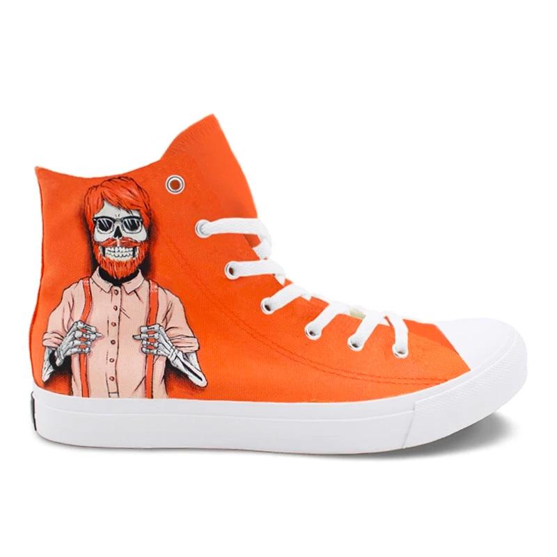 Chaussure Tête de Mort <br/> Hipster