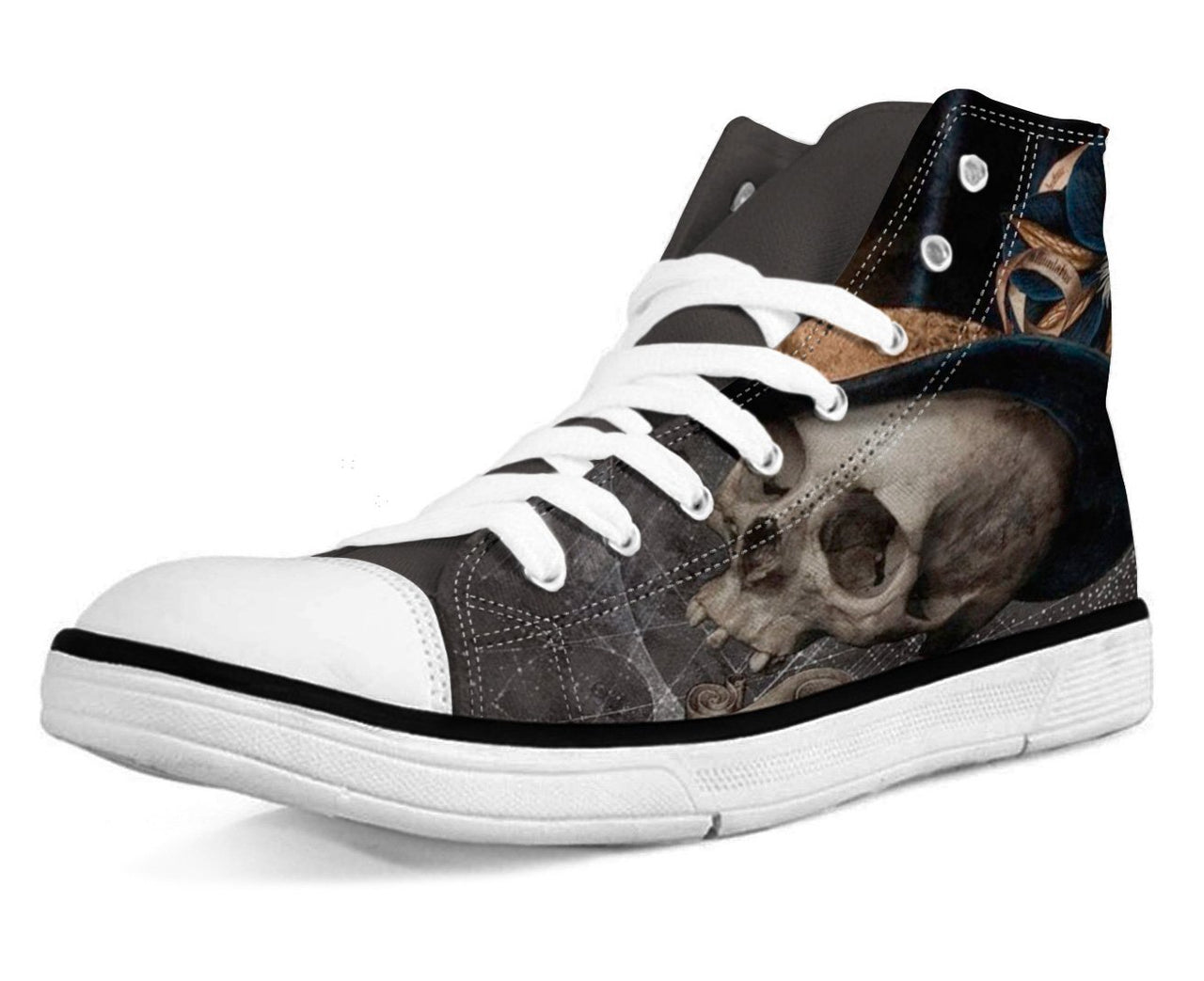 Chaussures Tête de Mort <br/> Cowboy