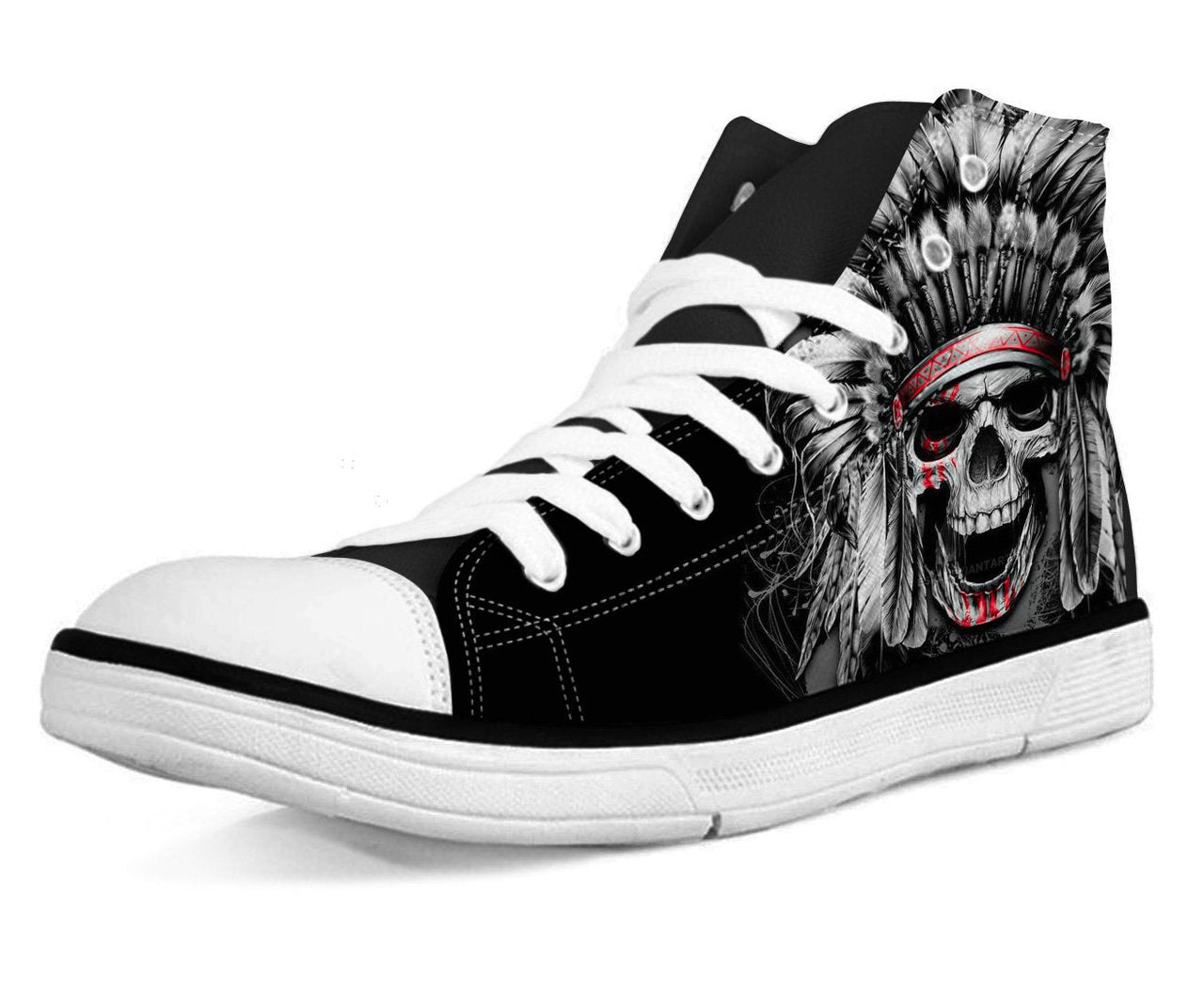 Chaussures Tête de Mort <br/> Indien