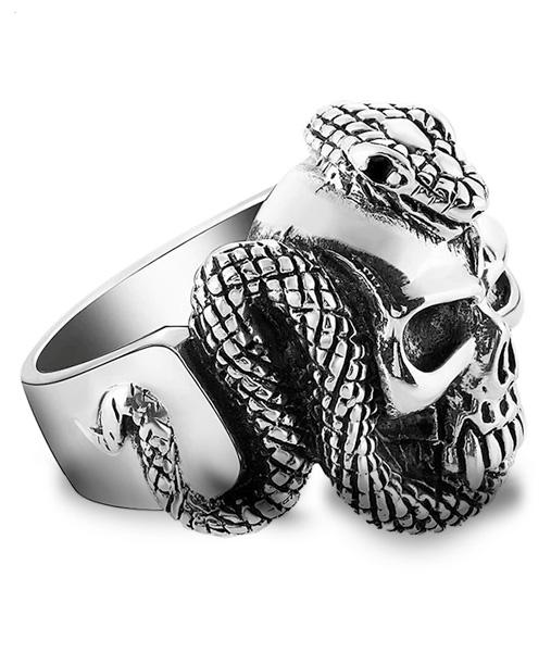 Bague Serpent Maudit (Argent)