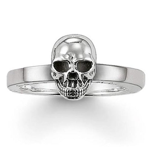 Bague Skull Femme (Argent)