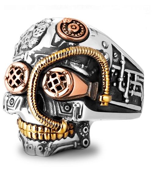 Bague Steampunk (Argent)