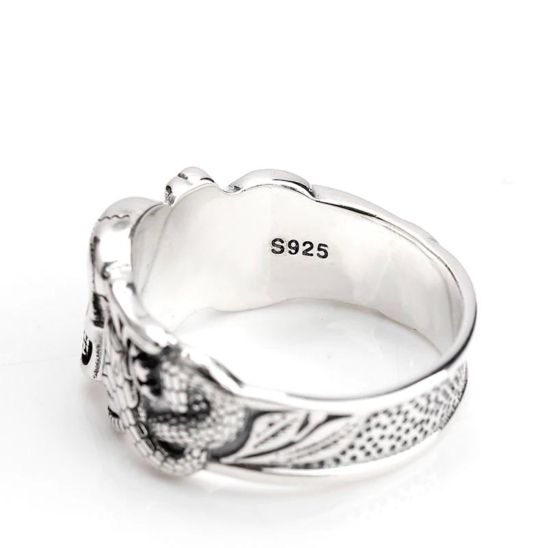 Bague Serpent Homme (Argent)