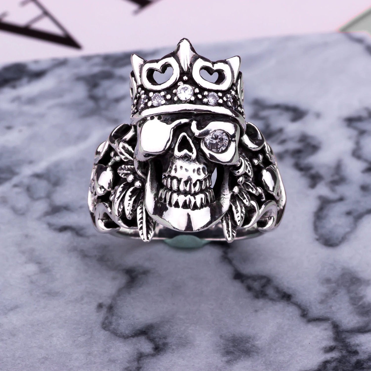 Bague Homme King (Argent)