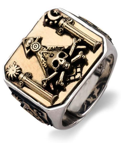 Chevalière Franc Maçon (Argent)