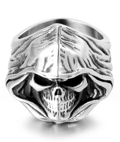 Bague Faucheuse <br/> De La Mort (Acier)