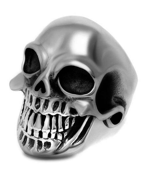 Bague Happy Skull (Acier)