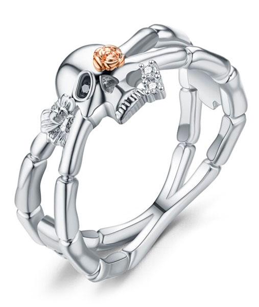 Bague Biker Femme (Acier)