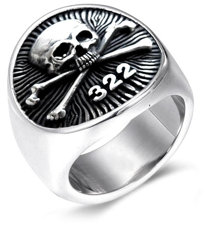 Bague Secte Macabre (Acier)